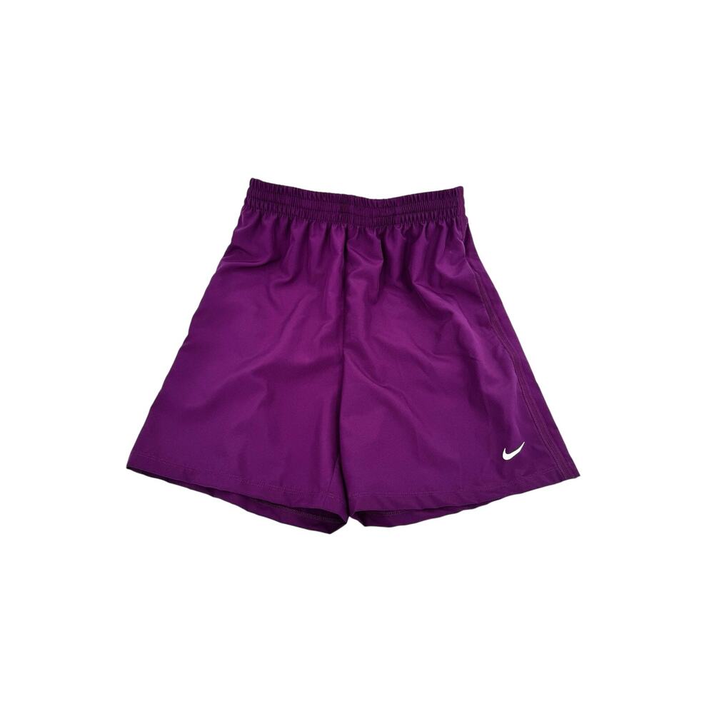 Nike Kids Unisex Training Shorts Purple Dx5382-503 Size Large NWT